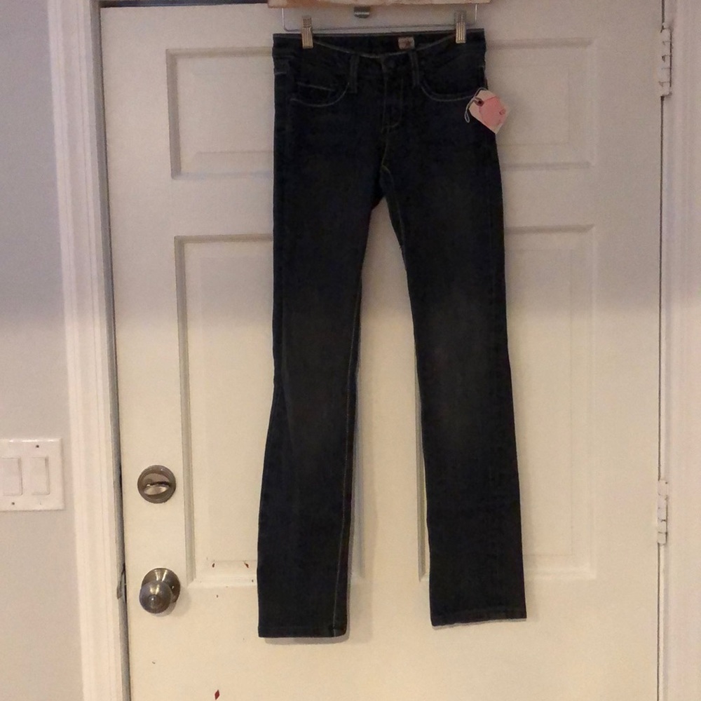 NWT Peoples Liberation JENNY SILVER SKINNY Jeans Sz 26
